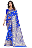 Sugathari Womens Banarasi Saree Pure Kanjivaram Silk Saree Soft new ladies 2023 Design Wear Sarees Latest Cotton Party Sari coll