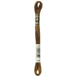 DMC 117433 Six Stranded Cotton Embroidery Floss, Medium Brown, 8.7Yard