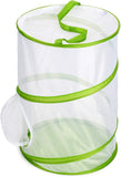 20 Large Butterfly Habitat, Giant Collapsible Insect Mesh Cage Terrarium Pop-up 12 x 20 Tall