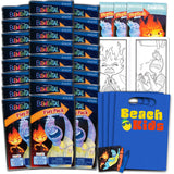 Elemental Mini Party Favors Set for Kids - Bundle With 24 Grab n Go Play Packs, Coloring Pages, Stickers, More (Birthday Party S