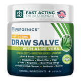 Pergenics Drawing Salve Ointment with Natural Aloe Vera Herbal Extract for ingrown Hair, Boil & Cyst, Splinter Remover, Bug and