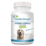 Nutrition Strength Vitamin E for Dogs, Promote Cardiovascular Health, Support Cell Membranes, Vitamin E Complex to Boost Dog Imm