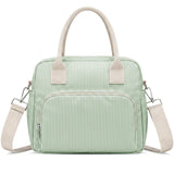 Yarnic Lunch Bag Women Insulated Lunch Box with Bottle Pockets