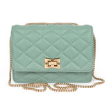Adisa Women'S Girls Party Sling Bag With Gold Chain (Sl5090-Grn_Green),Green,,B09RWSMLHY