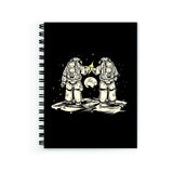 Plan To Gift Notebooks For Office Astronout Planet Universe Notebook Wire Bound Spiral Printed Pages:160 (Size A5)