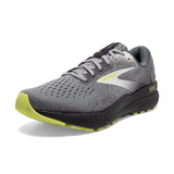 Brooks Mens Ghost 16 Neutral Running Shoe - Primer/Grey/Lime - 10.5 X-Wide