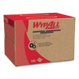 KIMTEX Wipers, BRAG Box, 12 1/10 x 16 4/5, Blue, 180/Box