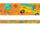 Edupress Pete The Cat School is Cool Straight Border Trim (EP63268)