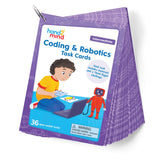 hand2mind Coding & Robotics Intermediate Task Cards, Coding for Kids 8-12, Computer Programming & Technology Toys for Kids, STEM