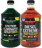 Hot Shot's Secret - DDD Diesel Duo, 2qt STICTION Eliminator and 2qt Diesel Extreme