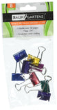 Baumgartens 29720Small Binder Clips .75 8/PkgAssorted Colors