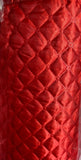 Luvfabrics Satin Quilted Polyester Fabric, Diamond Pattern, Professional Tailoring, 58/60 Inch Width, Cut by The Yard, Lightweig