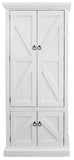 American Heartland Rustic Double Door Pantry, Bright White