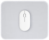 ZYAOTWQZ White Mouse Pad, Nice and Cute Mouse Pad, Splash-Proof Textured 10.2 x 8.2Inch, Stitched Edge Non-Slip Waterproof Rubbe