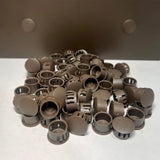 5/8 Inch Plastic Plug, Aluminum Patio Cover Replacement Plugs | 50 Pack (Spanish Brown/Siennawood/Brown)
