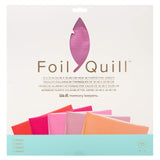 We R Memory Keepers Quill 12X12 Foil Sheets 15/PkgFlamingo3 Each Of 5 Colors