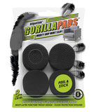 Slipstick GorillaPads CB149 NonSlip Furniture Pads/Rubber Grippers (Set of 8) SelfAdhesive Furniture Feet Floor Protectors, 1