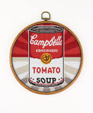Campbell Tomato Soup CS494-1 - Counted Cross Stitch Pattern. Only Printed Pattern Inside. No Fabric, Threads, Needles, Hoops.