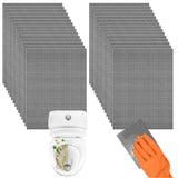 30 Pcs Hard Water Cleaning Screens For Toilets,Household 5.5 x 4 Inch