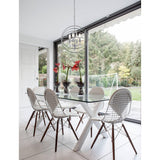 Living District Indoor Modern Home Decorative Bright Ceiling Wallace 4 Light Chrome Pendant