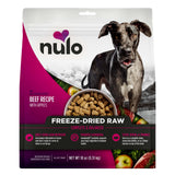 Nulo Freeze-Dried Raw Beef Recipe with Apples Complete and Balanced Dry Dog Food Kibble, 18 Ounce Bag