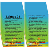 Fankya 240pcs Gospel Tracts Psalm 91 Cards Pocket Holy Catholic Prayer Cards Bible Tracts Inspirational Salmo 91 Christian Tract