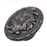 GlideRite Hardware 5710ORB10 2 inch Old World Ornate Oval Cabinet Knobs 10 Pack, Oil Rubbed Bronze Finish, 10 Count