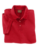 Harriton Mens Polo Shirt (Red, XSmall)