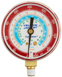 Yellow Jacket 49015 21/2 Gauge (Degrees F), Red Pressure, 0500 psi, R22/134A/404A