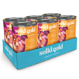 Solid Gold Canned Dog Food for Adult & Senior Dogs - Made with Real Chicken and Whole Grains - Star Chaser High Calorie Wet Dog