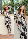 Gosriki Women'S Cotton Blend Printed Ethnic Co-Ord Set (Salaka White-Gs_Xl_White_X-Large),White,,B0D296VMWN