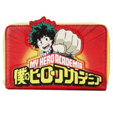 Loungefly My Hero Academia Izuku Punch ZipAround Wallet