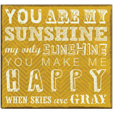 MCS Expressions Collection Expandable 10Page Scrapbook Album with 12 x 12 Inch Pages, 13.5 x 12.5 Inch, You Are My Sunshine