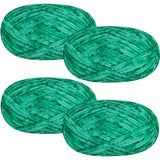 4 PCS 400g Soft Chenille Velvet Yarn for Crocheting and Knitting - Warm DIY Craft Yarn for Blanket, Hat, Scarves, Gloves, Slippe