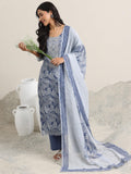 Libas Women'S Linen Kurta Set (99505 Blue L
