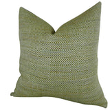Plutus Brands Plutus Pars Burg Handmade Throw Pillow, 22 X 22, Light Green/Ivory