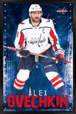 Trends International NHL Washington Capitals - Alex Ovechkin 17 Wall Poster, 22.4L x 14.7W, Black Framed Version