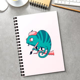 Tinywalk Cute Spiral Notebooks Wire Bound Spiral Printed Unruled Diary Notebooks For Girls Pages :160 (Size :A5)