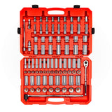 TEKTON 1/2 Inch Drive 6Point Socket and Ratchet Set, 83Piece (3/8 15/16 in., 1032 mm) | SKT25302