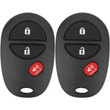 Key Fob Replacement for 2008-2013 Toyota Highlander/ 08-18 Sequoia/ 04-17 Sienna/ 05-16 Tacoma/ 07-18 Tundra Car Keyless Entry R
