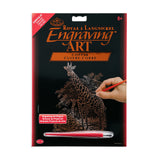 Royal & Langnickel Copper Foil Engraving Art Kit 8X10Giraffe & Baby