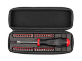 TEKTON 1/4 Inch Security Bit Driver and Bit Set with Case (37-Piece) | DBH93102