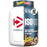 Dymatize x Cocoa Pebbles ISO100 Whey Protein Powder Isolate, 25g of Protein, 5.5g BCAAs, 120 Cal., Gluten Free, 1g Fat, 1g Sugar