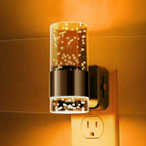 L LOHAS LED Night Light,Dimmable Night Lights Plug into Wall, Acrylic Nightlights with 0-100 LM Adjustable Brightness, Amber Plu