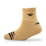 Young Wings MenS_Socks Beige Colour Cotton Fabric Design Free Size Ankle Length Casuals & Formals Wear Socks Pack Of 1 M1257 N