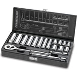 Channellock 38181 3/8 Drive Standard Socket set, 18 Piece