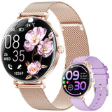LIGE Smart Watches for Women with Calls/Answer:1.43 AMOLED Smart Watch Compatible with Android & iPhone, Waterproof Fitness Tra