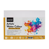 Brustro Artists Watercolour Paper 25% Cotton Cold Pressed 200 Gsm, Size - A2, 10 Sheets
