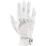 Uvex i-Performance 2 Horse Riding Gloves for Women & Men, White, 7 - Stretchable, Breathable & with Touchscreen Capability