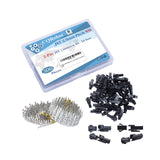 CQRobot JST SM 2.5 mm Pitch 2-Pin Electronic Connector IC Male Plugs, Female Sockets Housing and Male/Female T-Shaped Crimp Term